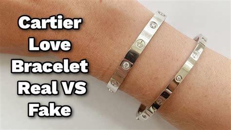 REAL vs Miss Chen Cartier LOVE bracelet detailed comparison.